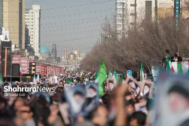 گزارش تصویری | مراسم تشییع پیکر شهدای مدافع امنیت در مشهد (۲۲ دی ۱۴۰۴) - ۳
