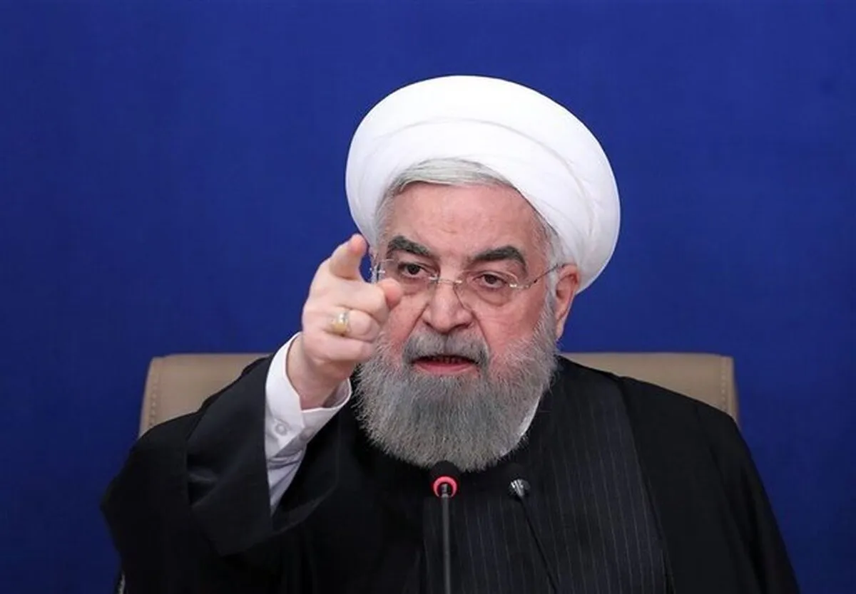 روحانی: ما ایستاده‌ایم، از خزر تا خلیج فارس