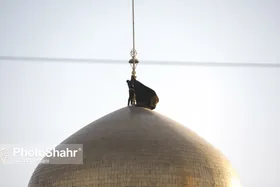 آیین &laquo;اذن عزای حسینی&raquo; در حرم مطهر رضوی برگزار شد
