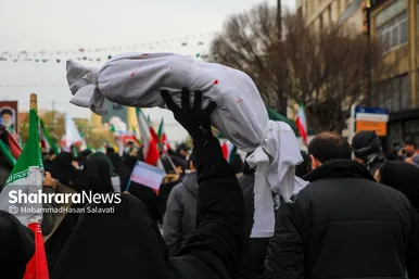 گزارش تصویری | راهپیمایی روز قدس در مشهد - ۳