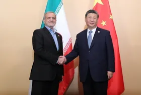 پزشکیان و شی جین&zwnj;پینگ دیدار کردند