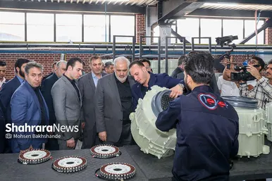 مراسم افتتاح چند طرح صنعتی و کارخانجات تولیدی در مشهد