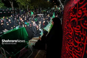 گزارش تصویری | برپایی سفره حضرت رقیه(س) در مشهد