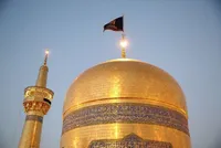 برگزاری مراسم عزاداری شهادت رهبر معظم انقلاب اسلامی ایران در حرم مطهر رضوی + فیلم
