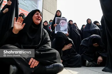 گزارش تصویری | عزاداری شهادت رهبر معظم انقلاب اسلامی در میدان شهدا مشهد