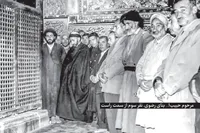 «اوس حبیب» جنس نور و نظم را می‌شناخت | یادی از مرمتگر گنبد و آینه‌کاری‌های حرم مطهر رضوی