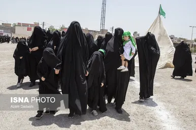 محرم ۱۴۰۴ | مراسم سنتی خیمه‌سوزان ظهر عاشورا در قزوین