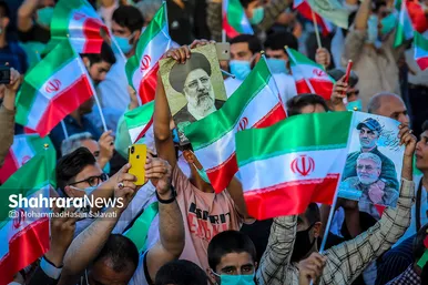 سخنرانی رئیس جمهور منتخب در حرم مطهر رضوی