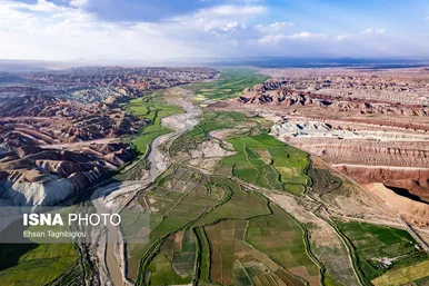 گزارش تصویری | رونق کشت برنج در حاشیه رودخانه قزل اوزن