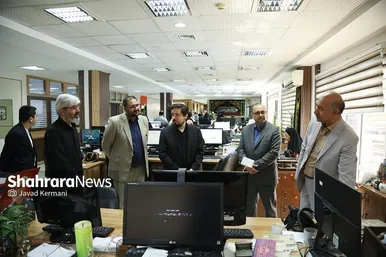 بازدید جمعی از مسئولین شهری و استانی مشهدمقدس از موسسه فرهنگی شهرآرا (۴) (۱۷ مرداد ۱۴۰۳)