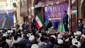 شیخ ابراهیم زکزاکی در مشهد: وحدت فراگیر ملت&zwnj;های مسلمان درحال تحقق است | یقین داریم اسرائیل نابود می&zwnj;شود+ فیلم