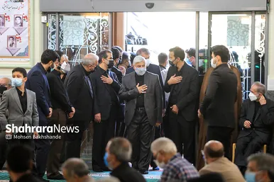 مراسم ترحیم مرحوم حاج محمد خجسته