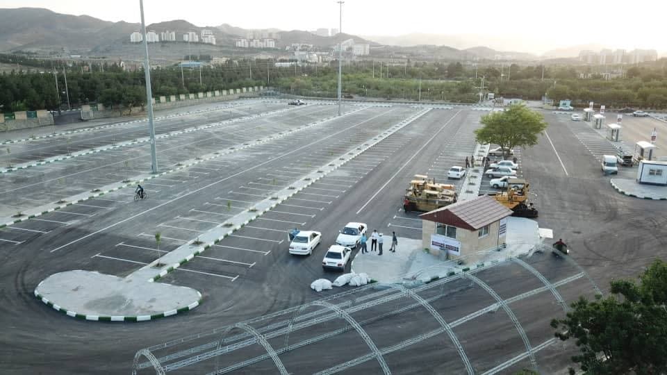 آئین افتتاح پارکینگ مرکز فرهنگی و موزه دفاع مقدس در مشهد