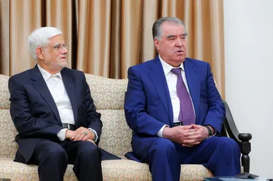 عکس‌هایی از دیدار شماری از میهمانان خارجی مراسم تحلیف با رهبر انقلاب اسلامی
