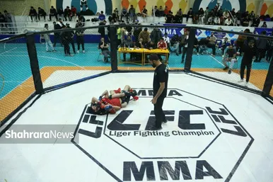 گزارش تصویری | برگزاری رقابت‌های MMA |  جام رمضان