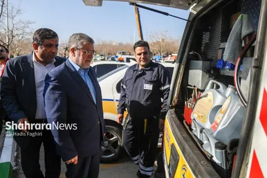 گزارش تصویری | مانور بزرگ خدمت به زائران نوروز ۱۴۰۴ در مشهد