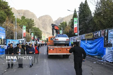تصاویری از حادثه تروریستی گلزار شهدای کرمان