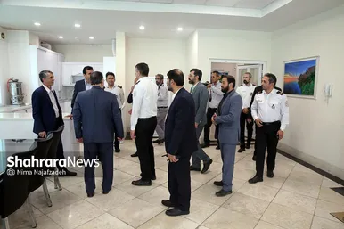 رژه ناوگان خودرویی آتش نشانی مشهد