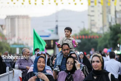 گزارش تصویری | جشن میلیونی امام‌رضایی‌ها در شب میلاد امام‌رضا (ع) / ۲
