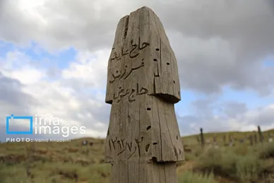 گزارش تصویری | قبرستان چوبی «باغلق»