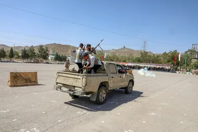 آیین دانش‌آموختگی فراگیران مرکز آموزش مرزبانی خراسان‌ رضوی‎‎