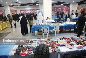 حضور بیش از ۱۵۰ بانوی هنرجو و مربیانشان در نمایشگاه &laquo;ایوان هنر&raquo;