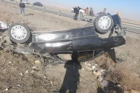 واژگونی خودرو در جاده دستگردان مشهد با یک فوتی و یک مصدوم (۱۶ دی ۱۴۰۴)