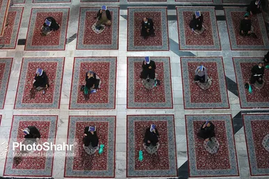 مراسم احیاء شب ۱۹ ماه مبارک رمضان در حرم مطهر رضوی