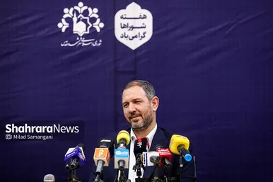 نشست خبری موسی‌الرضا حاجی بگلو سخنگوی شورای اسلامی شهر مشهد مقدس