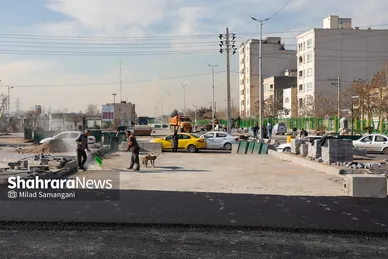گزارش تصویری | بازدید شهردار مشهد از پروژه اتصال بولوار امام‌خمینی(ره) به بولوار نماز (میدان انقلاب)
