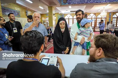 عکس‌هایی از مرحله دوم انتخابات چهاردهمین دوره ریاست‌جمهوری در مشهد (۳)