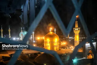 آیین سنتی نقاره نوازی سحرگاهی در حرم مطهر رضوی