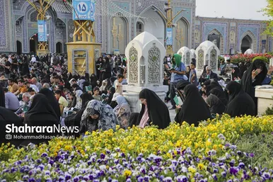 گزارش تصویری | مراسم پر فیض دعای عرفه در حرم مطهر رضوی | سه شنبه ۵ خرداد ۱۴۰۵