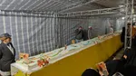 آماده‌سازی کیک ۶۹ متری به مناسبت ولادت حضرت زینب (س) در مشهد+ فیلم و تصاویر