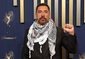 شعار &laquo;زنده باد فلسطین&raquo; خاویر باردم در مراسم اسکار