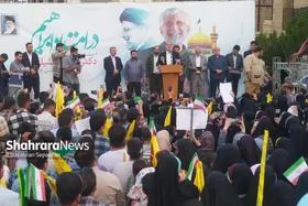 زاکانی در مشهد: موهبت انقلاب اسلامی، آزادی و حق انتخاب در پای صندوق&zwnj;های رأی است + عکس