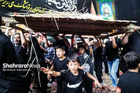 مراسم عزاداری روز دوازدهم محرم در حسینیه کرمانی&zwnj;های مشهد