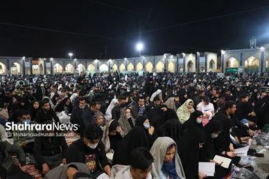 احیای شب بیست و سوم ماه مبارک رمضان در حرم مطهر رضوی