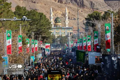 مزار شهید سلیمانی در سومین سالگرد شهادت