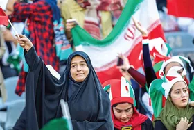 جشن صعود به جام&zwnj;جهانی با حضور زنان و اینفانتینو