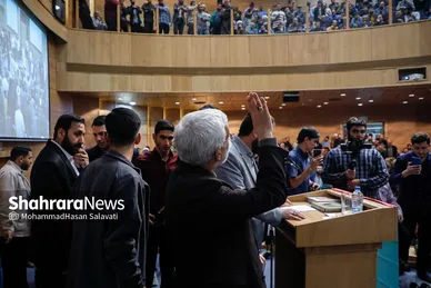 گزارش تصویری | همایش مردمی «مشهد، قلب تپنده مقاومت» با حضور سعید جلیلی