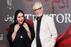 نسیم ادبی و محمود کلاری در مراسم اکران خصوصی فیلم &laquo;آدم&zwnj;فروش&raquo; + عکس