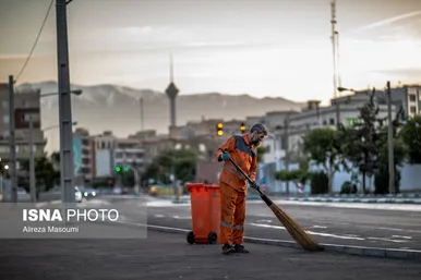 رفت‌ و روب کلانشهر تهران