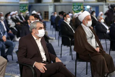 دیدار جمعی از مسئولان نظام و مهمانان شرکت کننده در کنفرانس وحدت اسلامی با رهبر معظم انقلاب