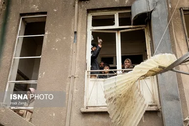 گزارش تصویری | خسارات ناشی از تجاوز هوایی آمریکا و رژیم صهیونیستی به ایران - تهران