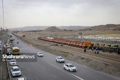 گزارش تصویری | آغاز عملیات اجرایی بزرگراه سیدالشهدا و بازدید از تصفیه‌خانه پرکندآباد با حضور استاندار خراسان رضوی