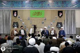 تولیت آستان قدس رضوی در جمع طلاب حوزه علمیه سلیمانیه: روحانیت در طول تاریخ لحظه&zwnj;ای از پاسداری اسلام دست نکشیده است