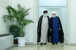 دیدار روحانی و رئیسی