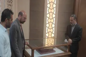 رونمایی از نگاره فاخر &laquo;مباهله&raquo; متعلق به عصر قاجار، در حرم امام&zwnj;رضا(ع) (۲۷ خرداد ۱۴۰۴)
