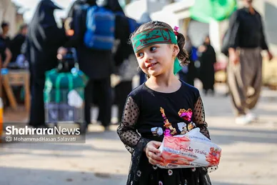 گزارش تصویری | فرشته‌های کوچک مسیر عاشقی